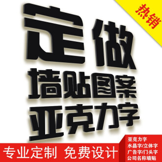 3D立體字排行榜 有機玻璃的魅力與選擇指南